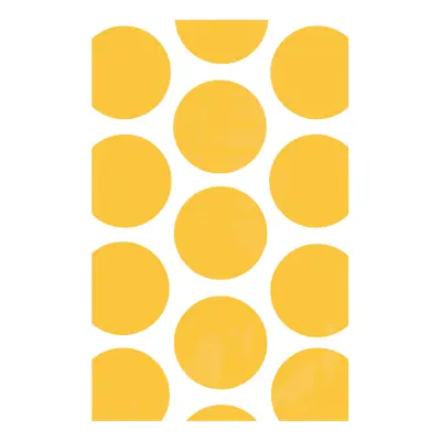 Kalaspåsar Polka Dot Gula - 10-pack