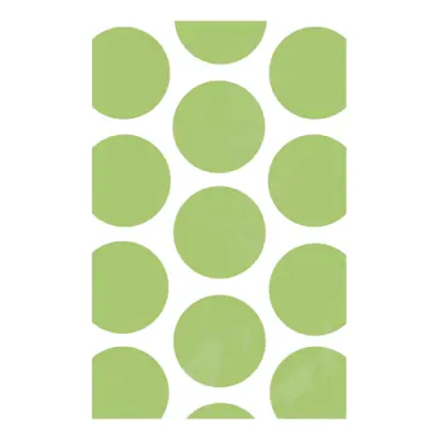 Kalaspåsar Polka Dot Limegröna - 10-pack