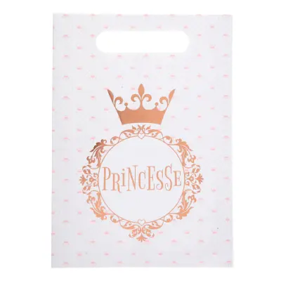 Kalaspåsar Princess Roséguld - 10-pack