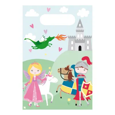 Kalaspåsar Prinsessa&Riddare - 8-pack