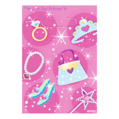 Kalaspåsar Prinsesskalas - 8-pack