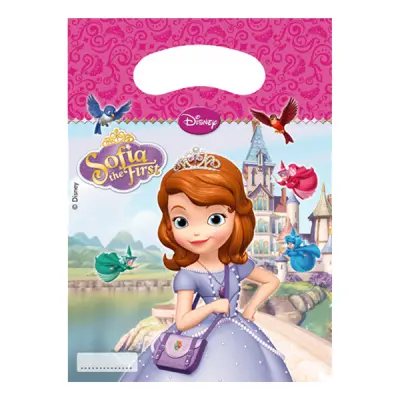 Kalaspåsar Sofia Den Första - 6-pack