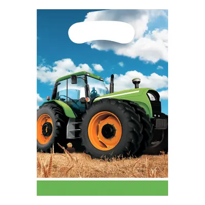 Kalaspåsar Tractor Time - 8-pack