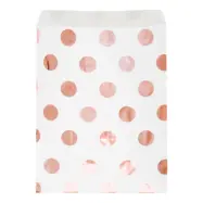 Godispåsar Vita med Prickar - 8-pack