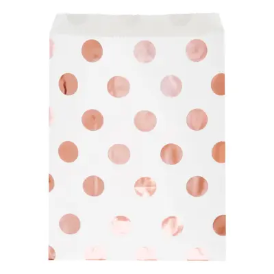 Godispåsar Vita med Prickar - 8-pack