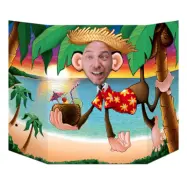 Fotoprops Kartongfigur Hawaii Apa