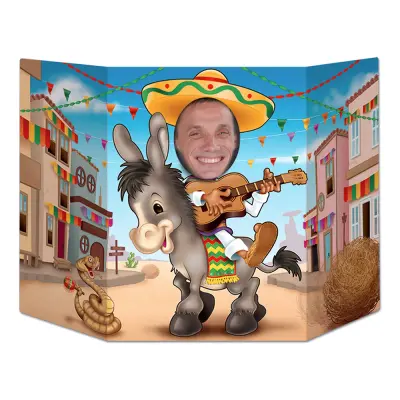 Kartongvägg Fiesta Foto Props