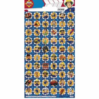 Klistermärke Brandman Sam 60 st