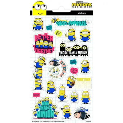 Klistermärke Minioner