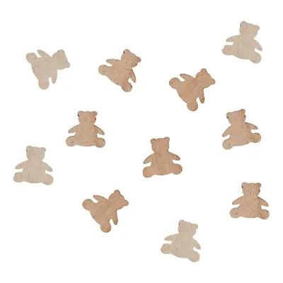 Konfetti Björnar i Trä