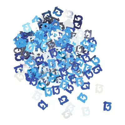 Konfetti Blå 13