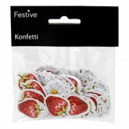 Konfetti Jordgubbar