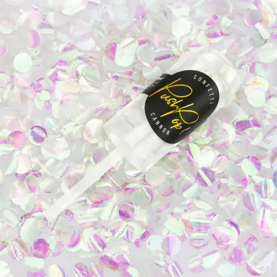 Konfetti Push Pop Färgskimrande