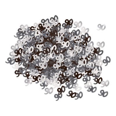 Konfetti Svart/Silver 90 - 14 gram