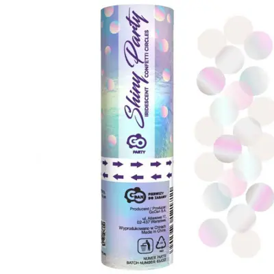 Konfettikanon Shiny Party 15 cm