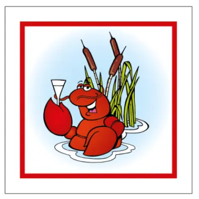 Kräftskiva servetter 20-pack