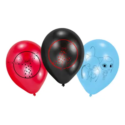Ballonger Miraculous - 6-pack