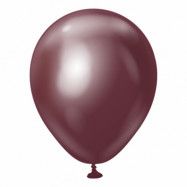 Latexballonger Professional Mini Burgundy Chrome - 25-pack