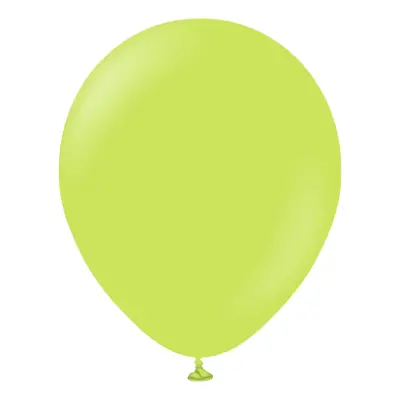 Ballonger Professional Stora Limegrön - 25-pack