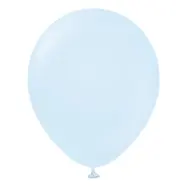 Ballonger Professional Stora Macaron Baby Blue - 25-pack