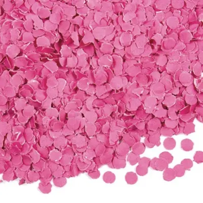Papperskonfetti Hot Pink - 100 gram