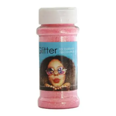 Dekorationsglitter på Burk - Bebisrosa