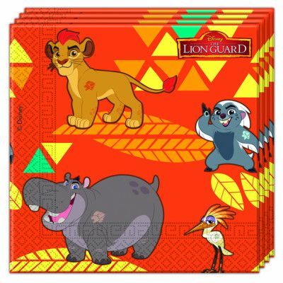 Decorata Lejonvakten, Servetter 33 x 33 cm 20 st