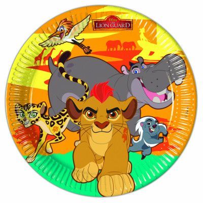 Decorata Lejonvakten, Tallrik 23 cm 8 st