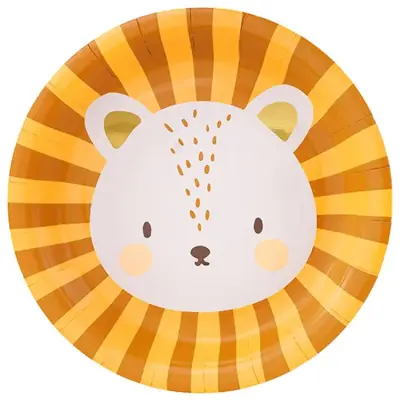 Leo Djungel Pappersassiette 6-pack