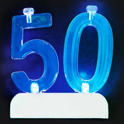 Ljushållare LED 50 med Tårtljus