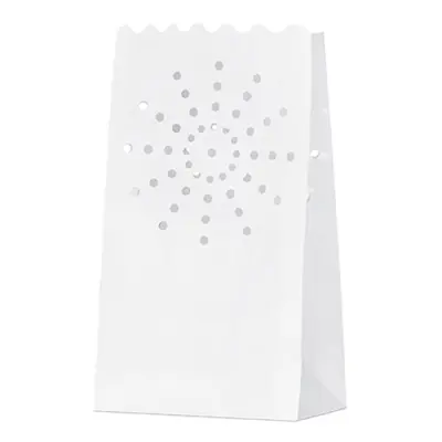 Papperslyktor Påsar Vit - 10-pack