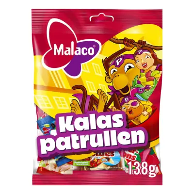 Malaco Kalaspatrullen Lördagspåse - 138 g