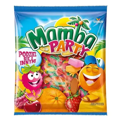 Mamba Party Fruktkolor - 140 gram