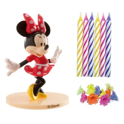 Mimmi Pigg Tårtdekoration + 10st Tårtljus