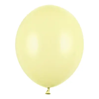 Miniballonger Extra Starka Ljusgul Pastell - 100-pack