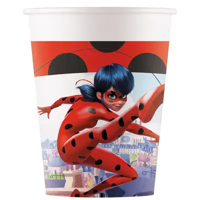 Miraculous Ladybug Pappersmugg 8-pack