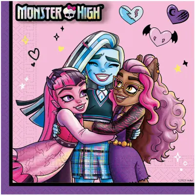 Monster High Servetter 20-pack
