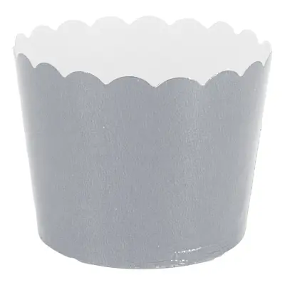 Muffinsformar / Snacksbägare Silver - 24-pack