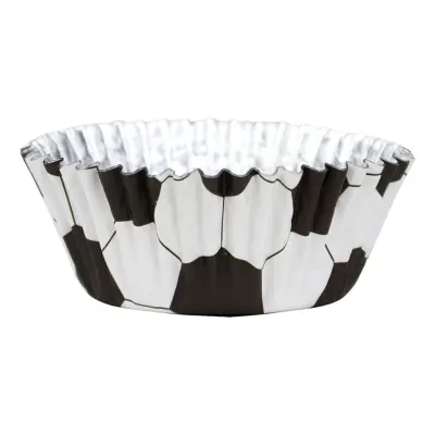Muffinsformar Folierade Fotboll - 30-pack
