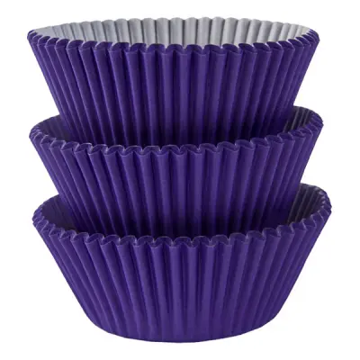 Muffinsformar Lila - 75-pack