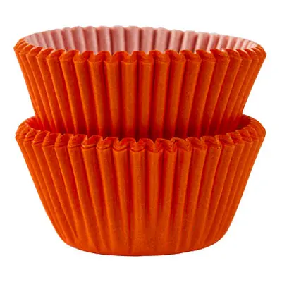 Muffinsformar Mini Orange - 100-pack