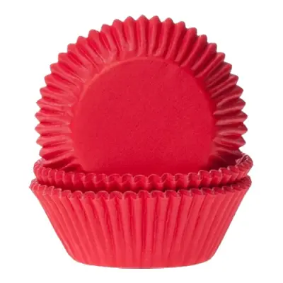 Muffinsformar Röda - 50-pack