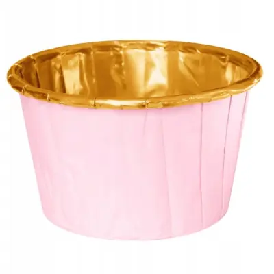 Muffinsformar Rosa&Guld 20st