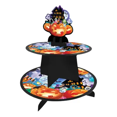 Muffinsställ Halloween Spökhus