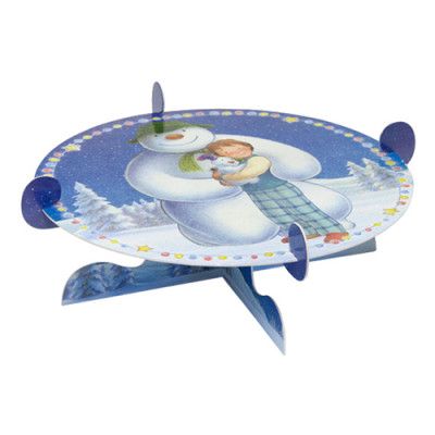 Muffinsställ Snögubben och Snöhunden