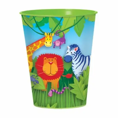 Mugg djungel - hårdplast 4,5dl