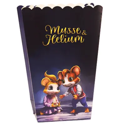 Musse&Helium Popcornbägare 8-pack