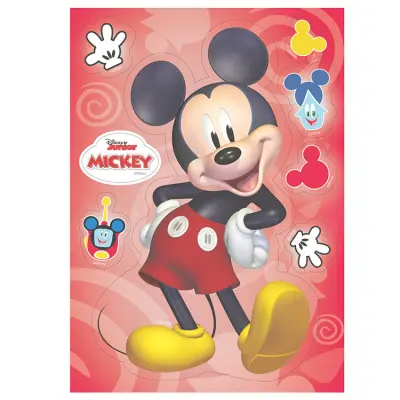 Musse Pigg Tårtbilder 14,8x21cm