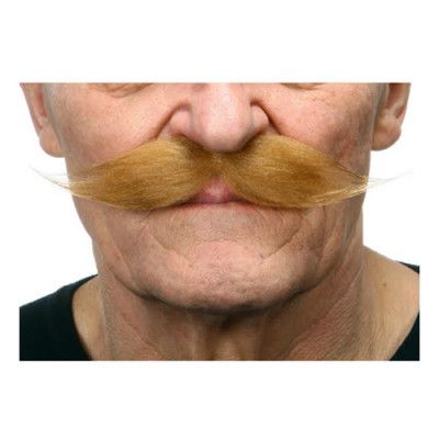 Mustasch Show Blond
