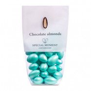 Nuts 'N More Chokladmandlar Ljusblå - 115 gram